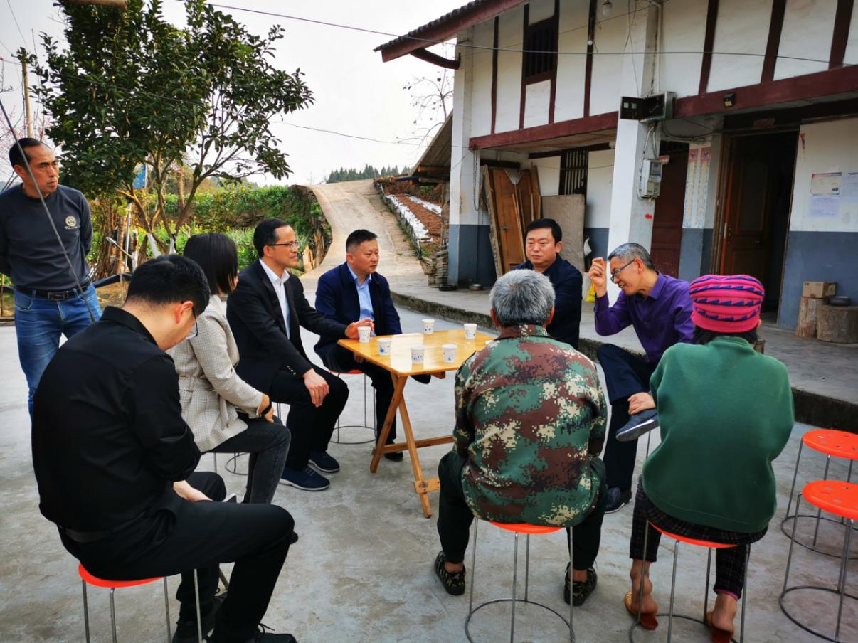 尊龙凯时集团党委副书记、董事陈日到邓家沟村开展帮扶事情 - 尊龙凯时