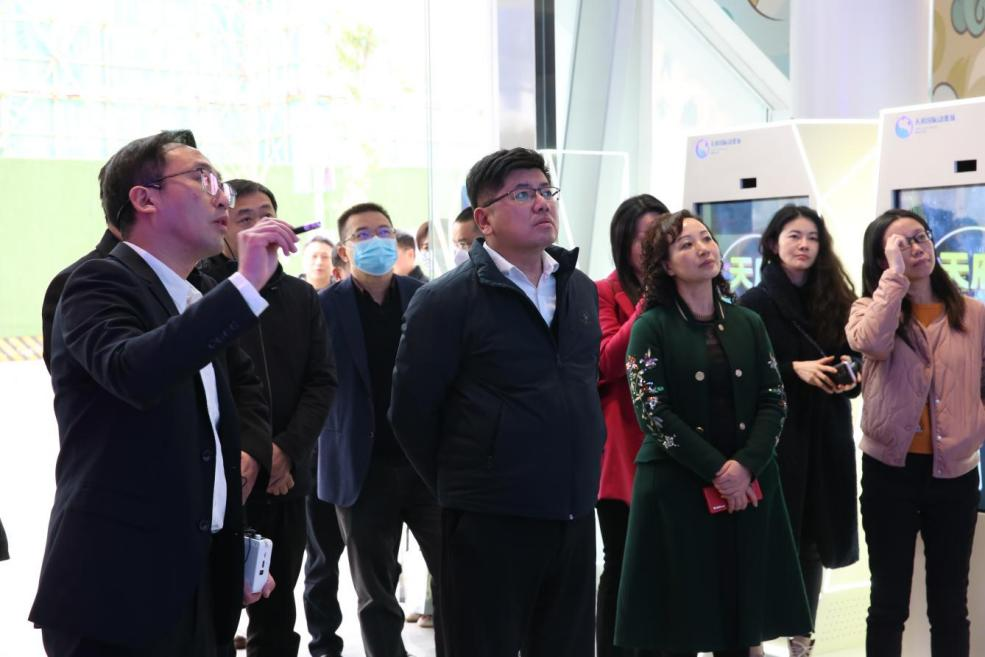 文旅部工业生长司马力副司长调研天府国际动漫城 - 尊龙凯时